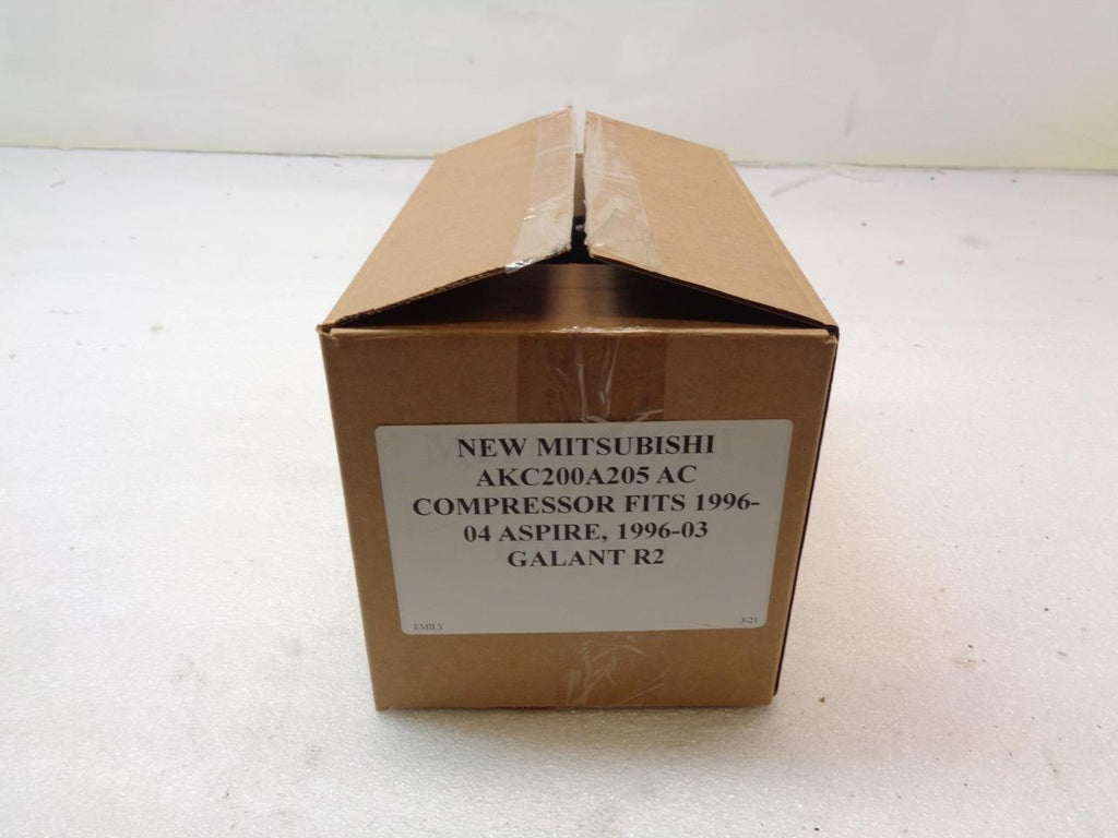 NEW MITSUBISHI AKC200A205 AC COMPRESSOR FITS MITSUBISHI ASPIRE & GALANT R2