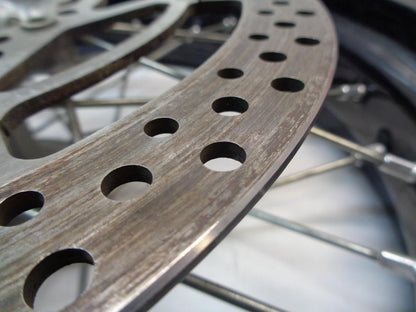 USED EXCEL TAKASAGO 17X3.5 WHEEL CONTINENTAL CONTISPORT ATTACK 2 120/70ZR17 SR