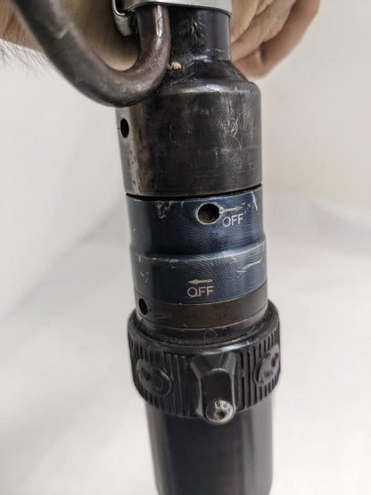 CLECO 24RAS13AM3 PNEAUMATIC ANGLE NUTRUNNER W/ GDX ROLL FORM HEAD USED R27