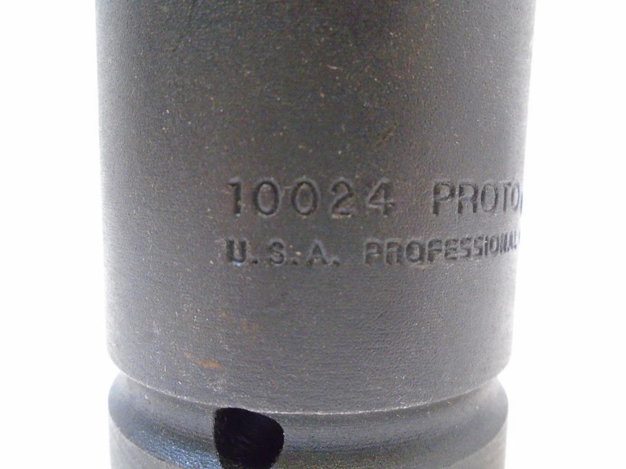 NEW STANLEY PROTO 1 IN. DR. IMPACT SOCKET 1-1/2" 6 PT. 10024 R22