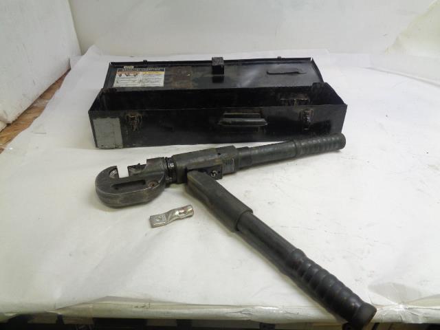 BURNDY Y750 750 REVOLVER HYPRESS HYDRAULIC CRIMPING TOOL R35