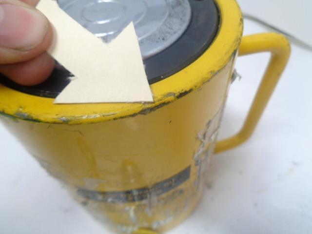 THIN TYPE HYDRAULIC CYLINDER JACK FCY-50 50 TON 100MM TRAVEL NEW J2