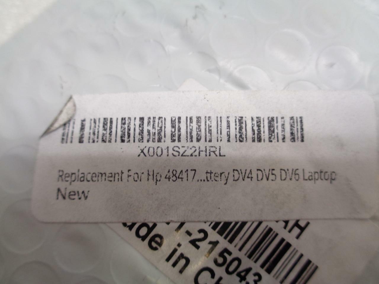 Laptop Battery Replacement DV4 11.1V 5200mAh 58Wh X0015Z2HRL NEW SR