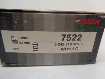 BRAND NEW BOSCH SUPER SPARK PLUG DODGE 10 PACK 7522 R13T3