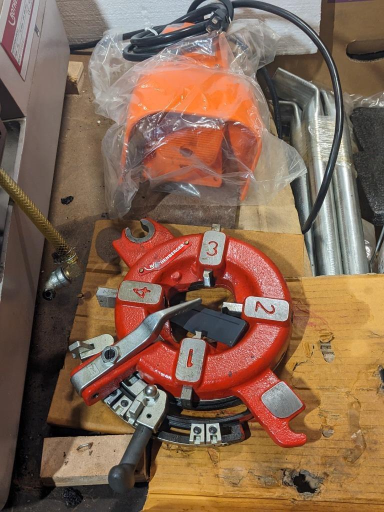 ROTHENBERGER 63006 Pipe Threading Machine 1/2 To 4 In B2