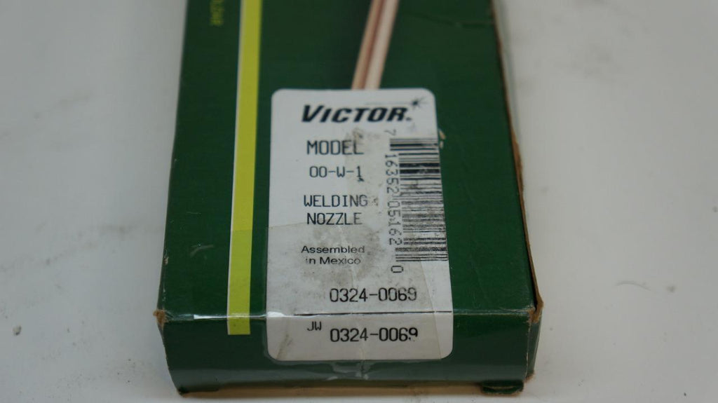 NEW VICTOR WELDING NOZZLE 00-W-1 0324-0069 R22T9