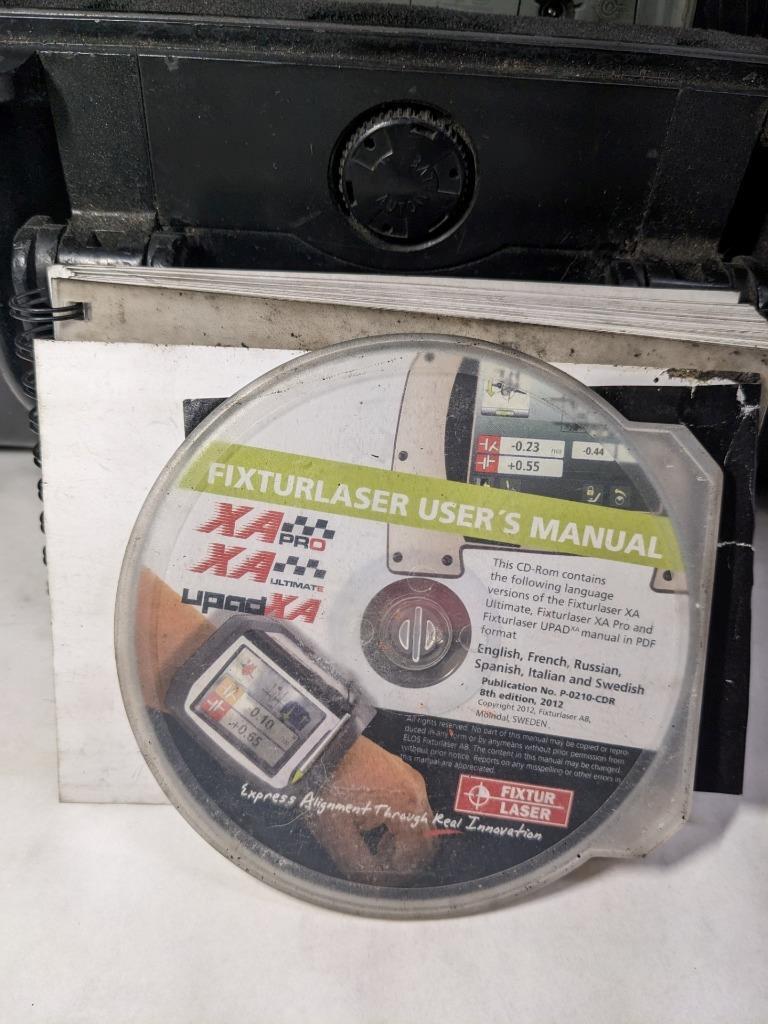 FIXTURE LASER XA ALIGNMENT SYSTEM 4" RODS/6" RODS/12" RODS 40" CHAIN USED R32