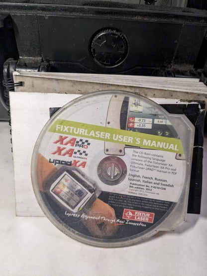 FIXTURE LASER XA ALIGNMENT SYSTEM 4" RODS/6" RODS/12" RODS 40" CHAIN USED R32