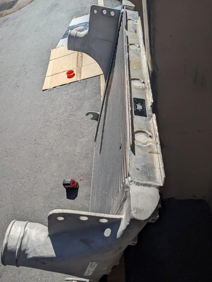 DURALITE EVOLUTION AIR COOLER 38.5"X35" CORE 3.5" IN/OUT FOR PETERBILT NEW B2