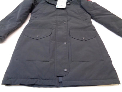 CANADA GOOSE WOMEN'S SIZE S/P BLACK TRILLIUM PARKA JACKET 6660W SR
