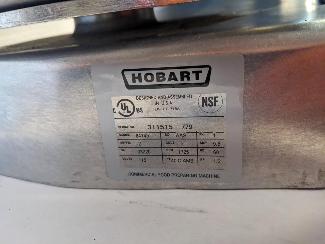 Hobart 84145-2 Buffalo Chopper Food Processor w 1/2 HP Item used B2