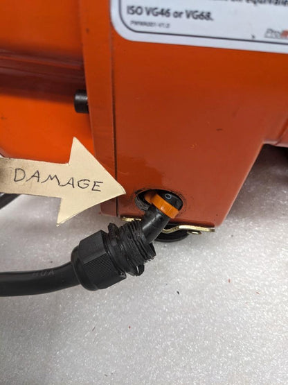 PROWINCH PWR05i 1/2 TON ELECTRIC CHAIN HOIST 2 SPEED 20FT G100 CHAIN NEW BSR3.1