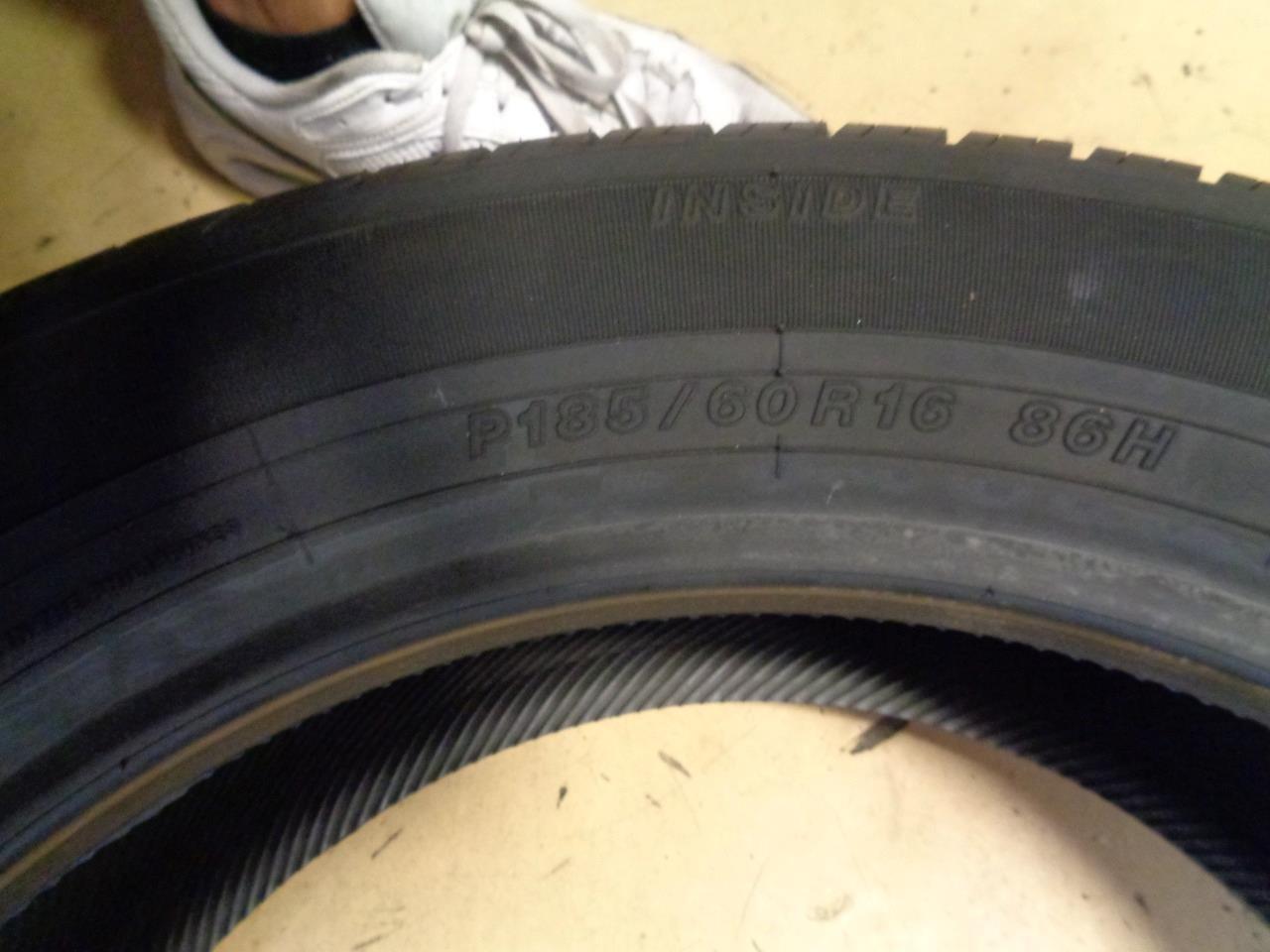 1 YOKOHAMA AVID ASCEND GT P 185 60 16 86H SL ALL SEASON TIRE 32751 BQ2