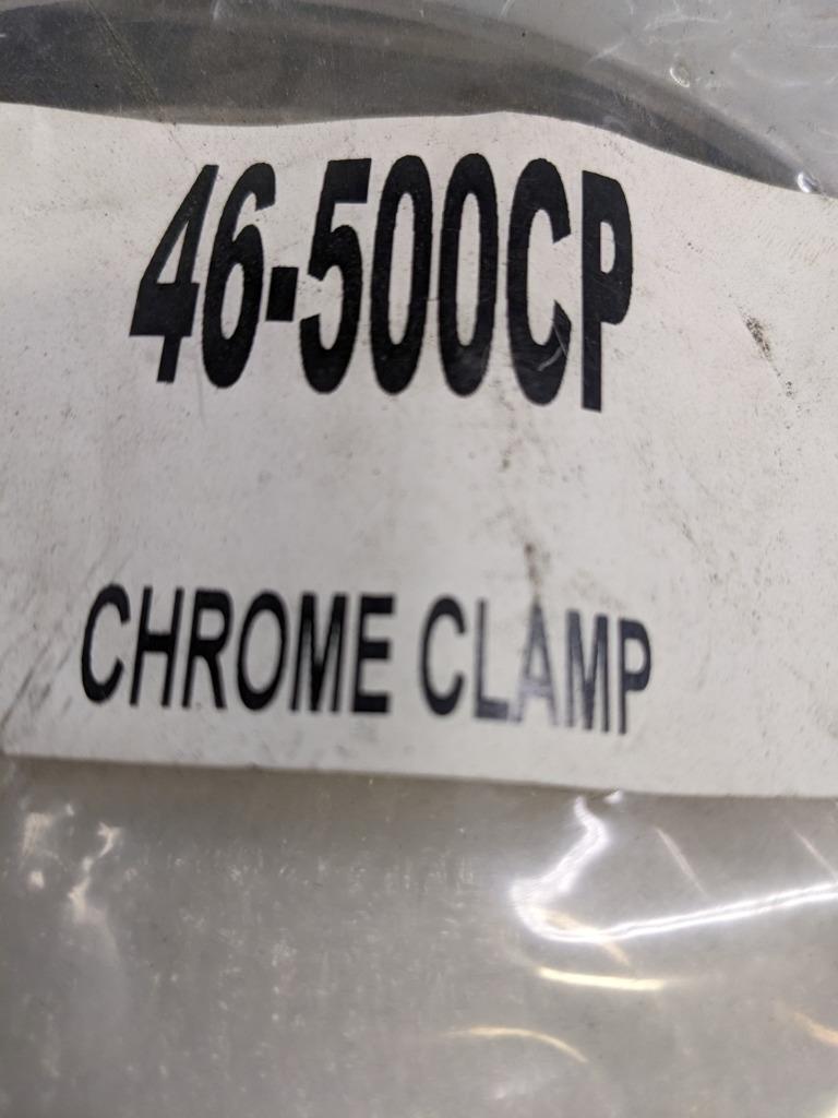 DYNAFLEX PRODUCTS 46-500 CP CHROME PLATED CLAMP NEW R5TB