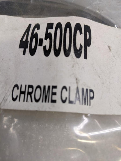DYNAFLEX PRODUCTS 46-500 CP CHROME PLATED CLAMP NEW R5TB