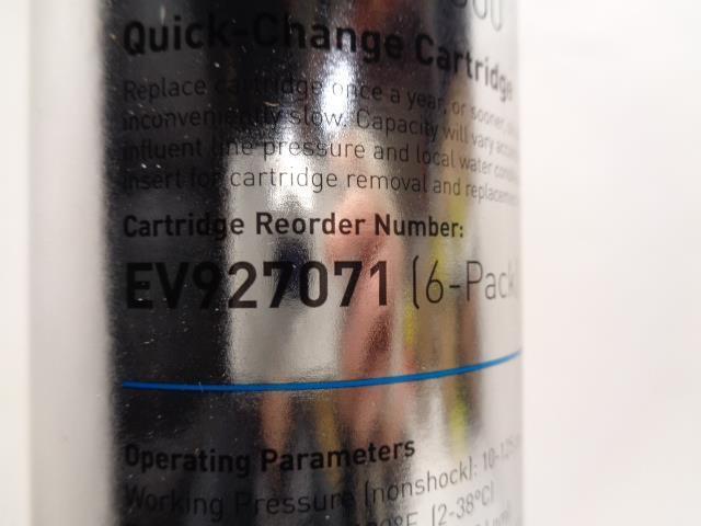 NEW PENTAIR EVERPURE H-300 QUICK-CHANGE CARTRIDGE REPLACEMENT R29