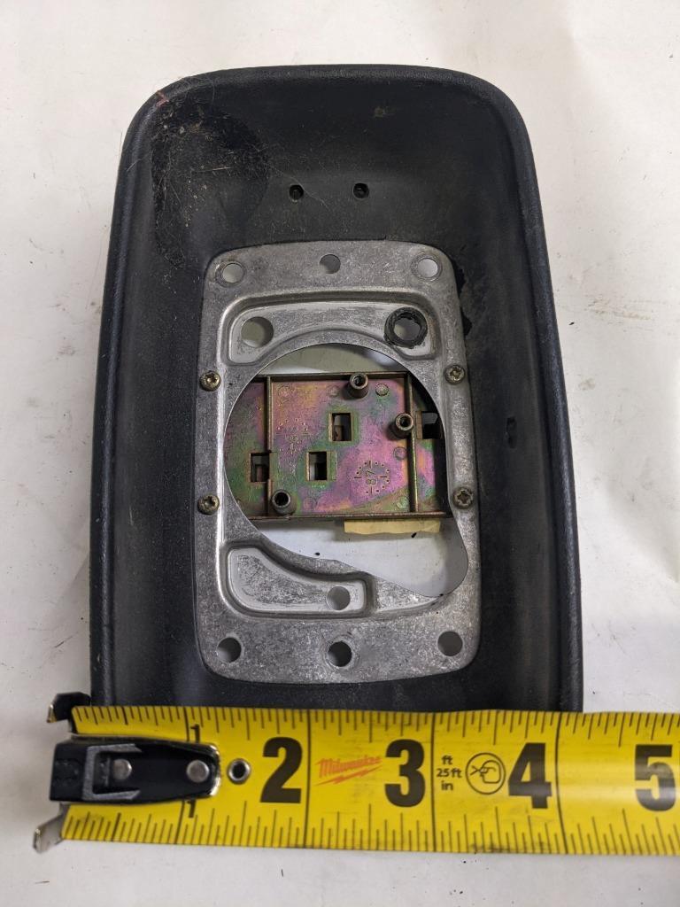 PORSCHE 944 INCOMPLETE EXTERIOR DOOR SIDE MIRROR FRAME 94473104101 USED R25