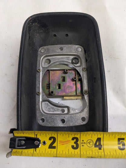 PORSCHE 944 INCOMPLETE EXTERIOR DOOR SIDE MIRROR FRAME 94473104101 USED R25