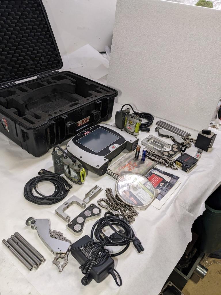 FIXTURE LASER XA ALIGNMENT SYSTEM 4" RODS/6" RODS/12" RODS 40" CHAIN USED R32