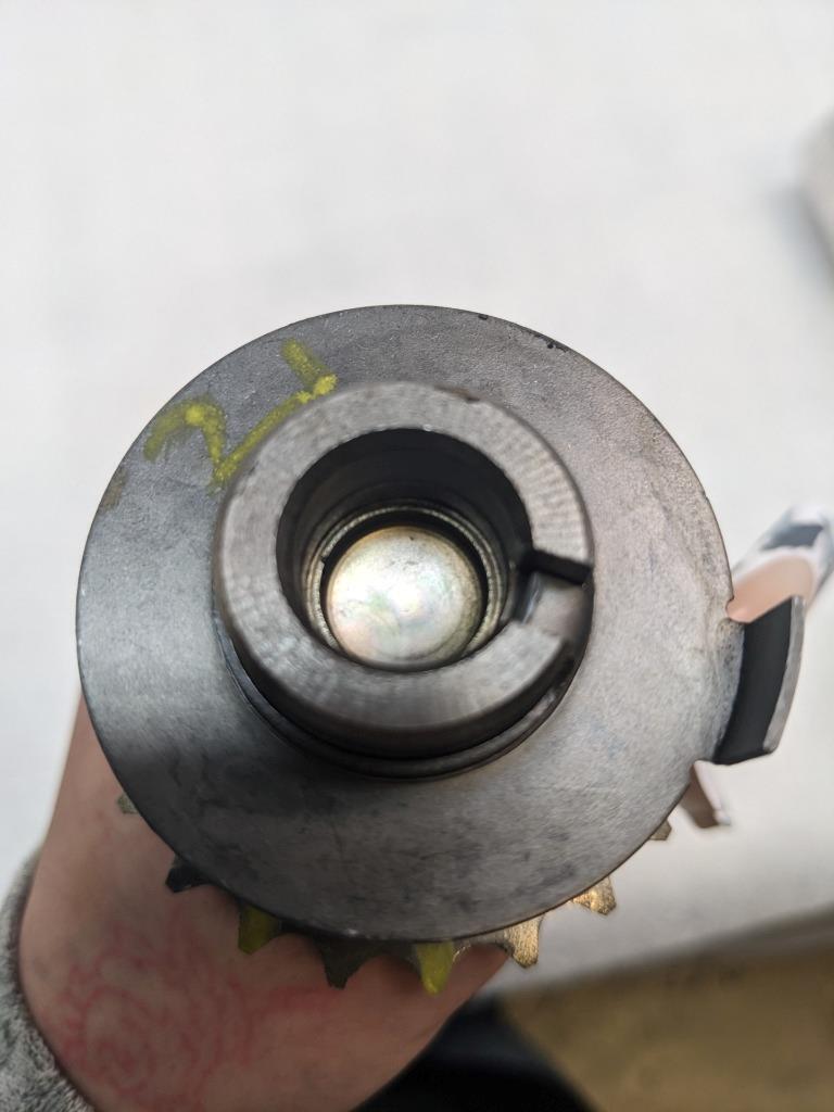 PORSCHE 996 BOXSTER CAMSHAFT 21-SPLINE 99622186815 USED 996B.G.L.2T1