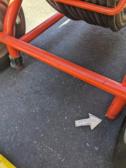 GENERAL PIPE CLEANERS 117830 GEN-EYE POD 200FT PIPE CAMERA & REEL ONLY USED B2