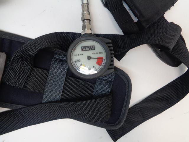 NEW MSA SCBA 4500 BACKFRAME ASSEMBLY WITH CASE 10116782 BSR35