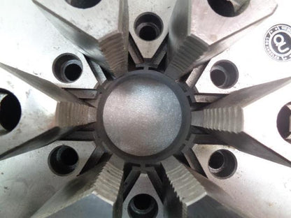 QU INDUSTRIAL 1126R ZERO-SET PRECISION .0005 LATHE 6-JAW 12" CHUCK NEW H1