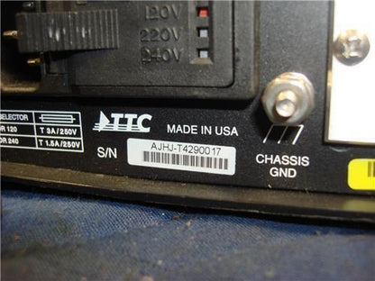 USED PORTABLE TTC ACTERNA FIREBERD 6000A COMMUNICATION ANALYZER R4