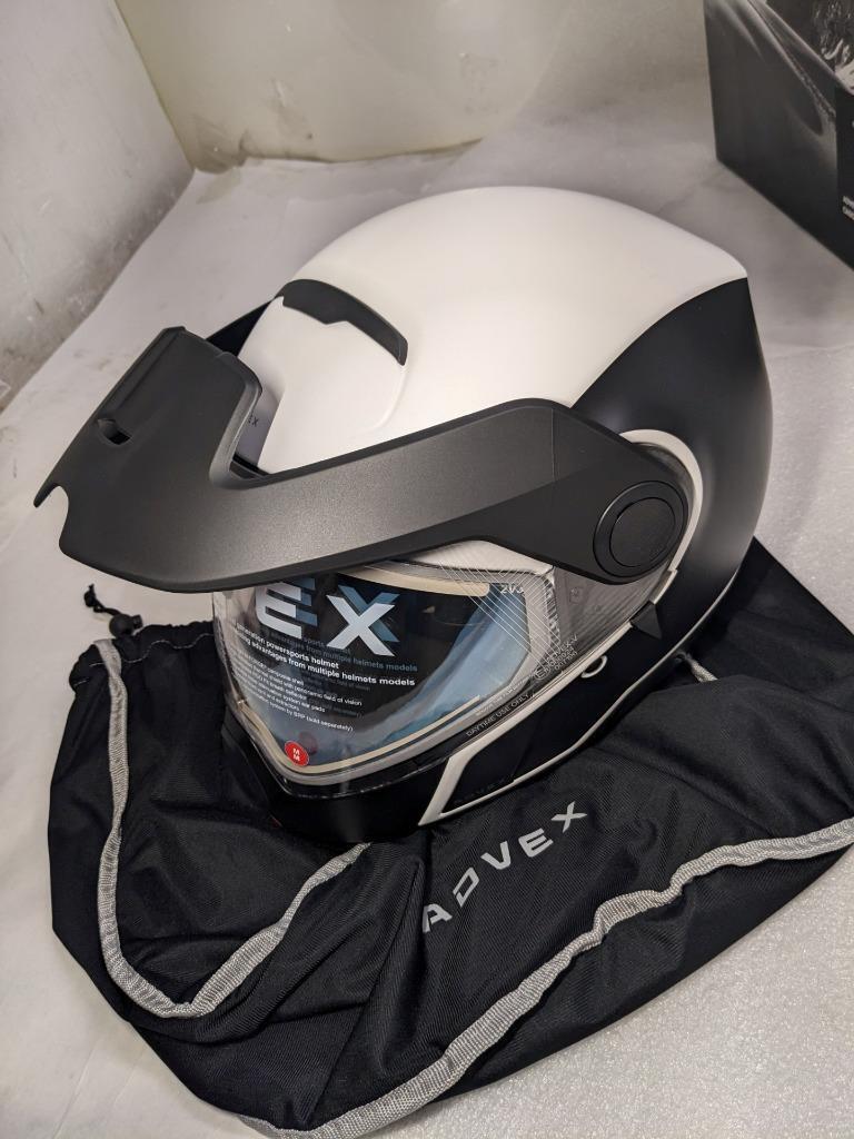SKI-DOO ADVEX SPORT RADIANT SNOWMOBILE HELMET-WHITE-MEDIUM 9291300601 NEW SR