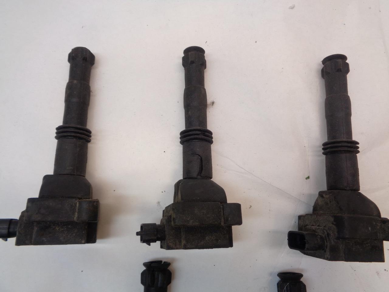 USED SET OF 5 PORSCHE 03-08 911 996 BOXSTER IGNITION COIL 996.602.102.00  R20T6
