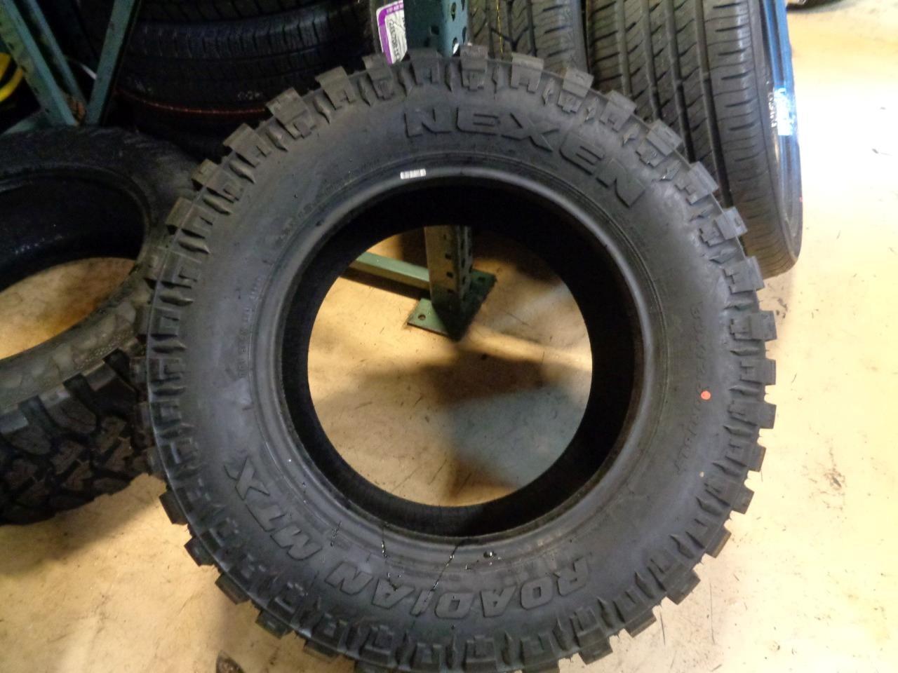 2 NEXEN ROADIAN MTX BSW LT 33 12.5 18 122Q LRF 12PLY MUD TERRAIN TIRES 16263NXK