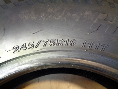 BLACKHAWK HISCEND-H HT01 P 245 75 16 111T SL TIRE 5545914 BQ4