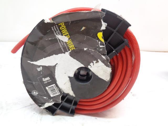 STINGER ELECTRONICS SPW14TR250 PRO SERIES 4 AWG RED POWER WIRE 250 FT NEW H2