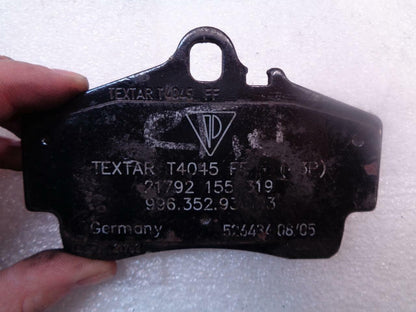 2 NEW GENUINE PORSCHE TEXTAR BRAKE PADS FITS PORSCHE 996 352 930 03 R5TF