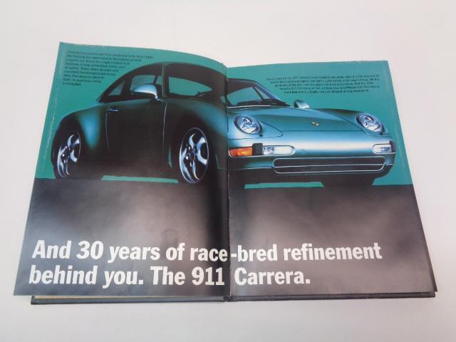 Porsche 911 Carerra Hardback Brochure 1995 WVK 127 121 95 USED GENUINE R25