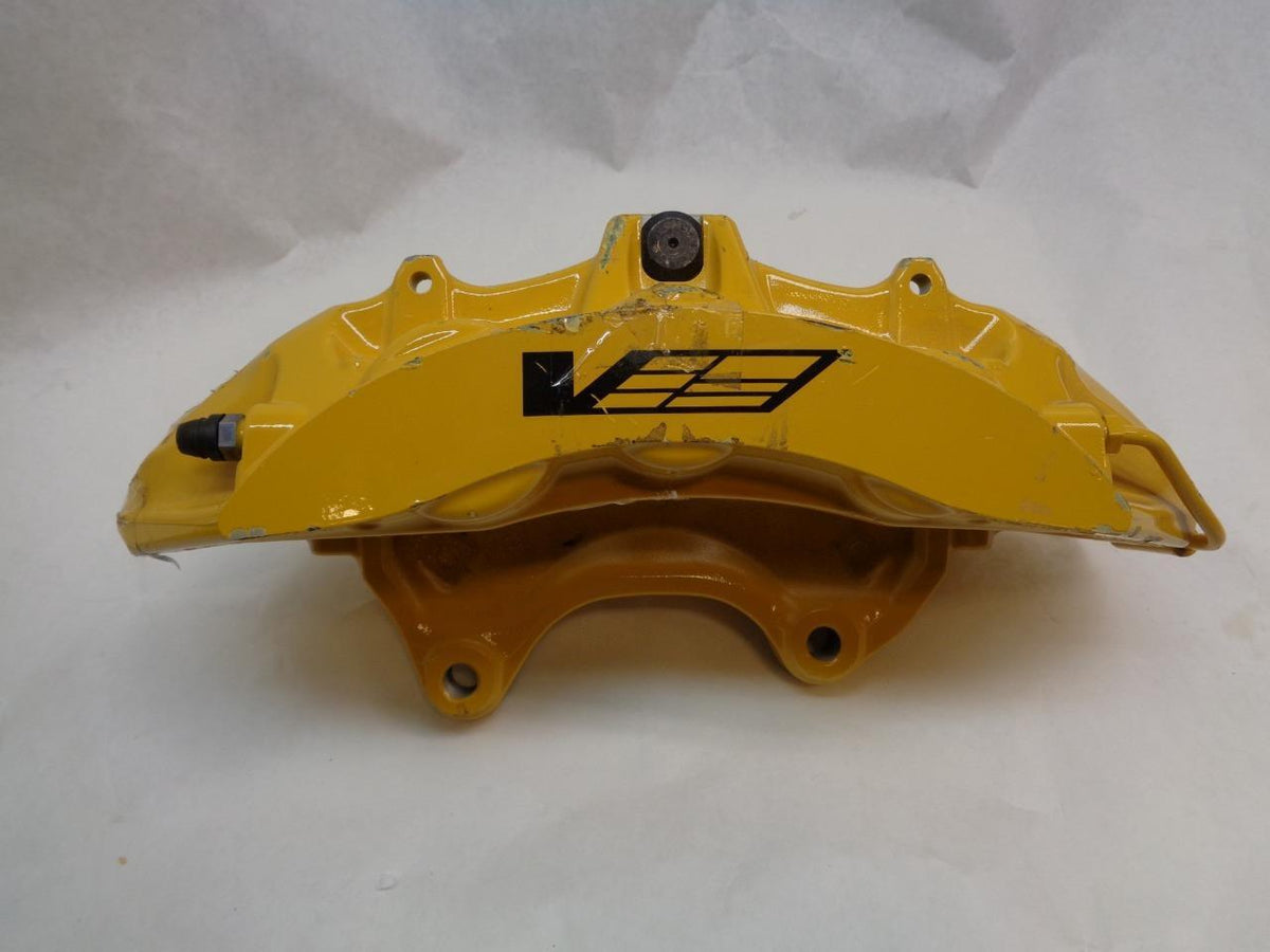 1 NEW GENUINE YELLOW BREMBO GM FRONT PASSANGER 6 PISTON CALIPER R5