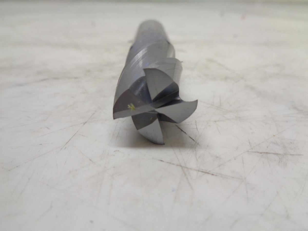 NEW BASSETT 01506 CARBIDE END MILL 3/4"x1-1/2" 4 FLUTE R22T6BC