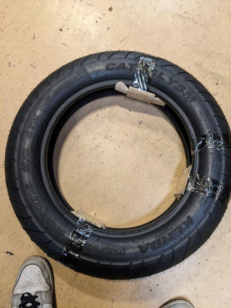 KENDA K6702 CATACLYSM 130 90 16 67H FRONT MOTORCYCLE TIRE K6702 CQ2