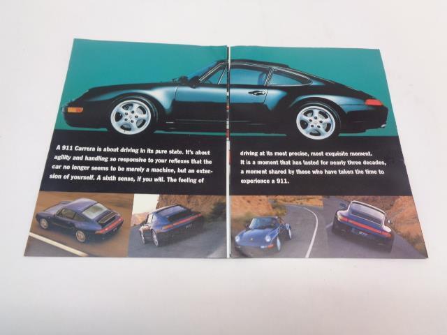 Porsche 911 (993) "The New Carerra" Brochure 1994 Paperback GENUINE USED R25