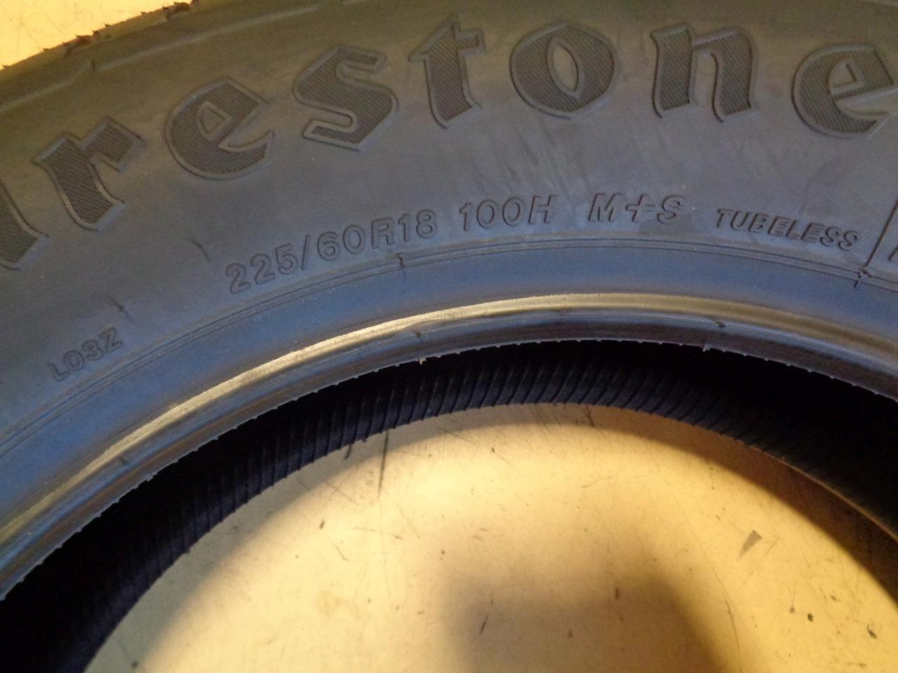 FIRESTONE DESTINATION LE3 P 225 60 18 100H SL ALL SEASON TIRE 005376 CQ2