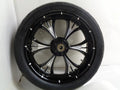 NEW RC COMPONENT BILLET BLACK 18x3.5 REAR MOTORCYCLE WHEEL WITH AVON TIRE SR