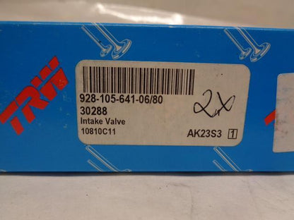 NEW SK TRW INTAKE VALVES for PORSCHE 30288 928 105 641 06/80 R20