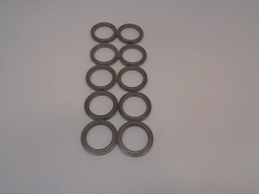 KOYO DEEP GROOVE BALL BEARINGS 40MM ID X 52MM OD X 7M THICKNESS B 10 PACK 6808Z