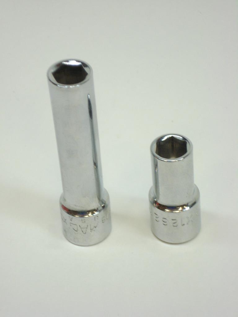 MAC TOOLS XD126D X1262 3/8" DR 6PT 3/8" 6PT EXTRA DEEP SOCKET 2PC R22T9