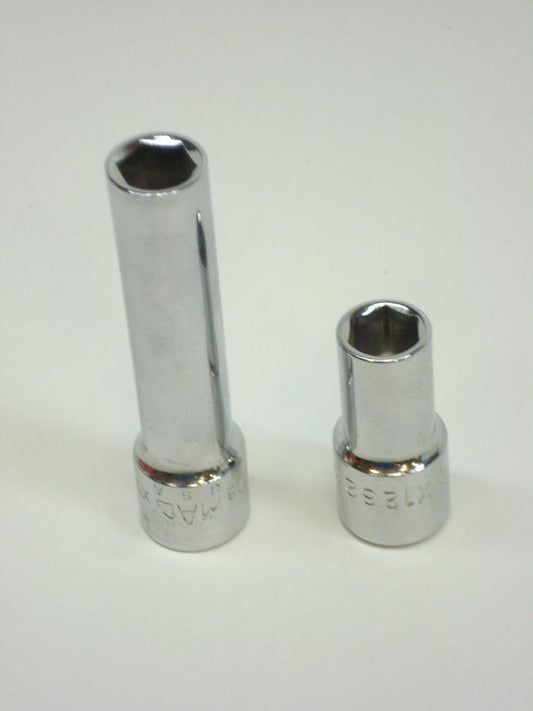 MAC TOOLS XD126D X1262 3/8" DR 6PT 3/8" 6PT EXTRA DEEP SOCKET 2PC R22T9