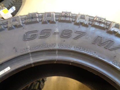 1 GOODTRIP GS-67 MT BSW LT 285 70 17 121/118Q LRE 10PLY NA1506494 TIRE BQ1
