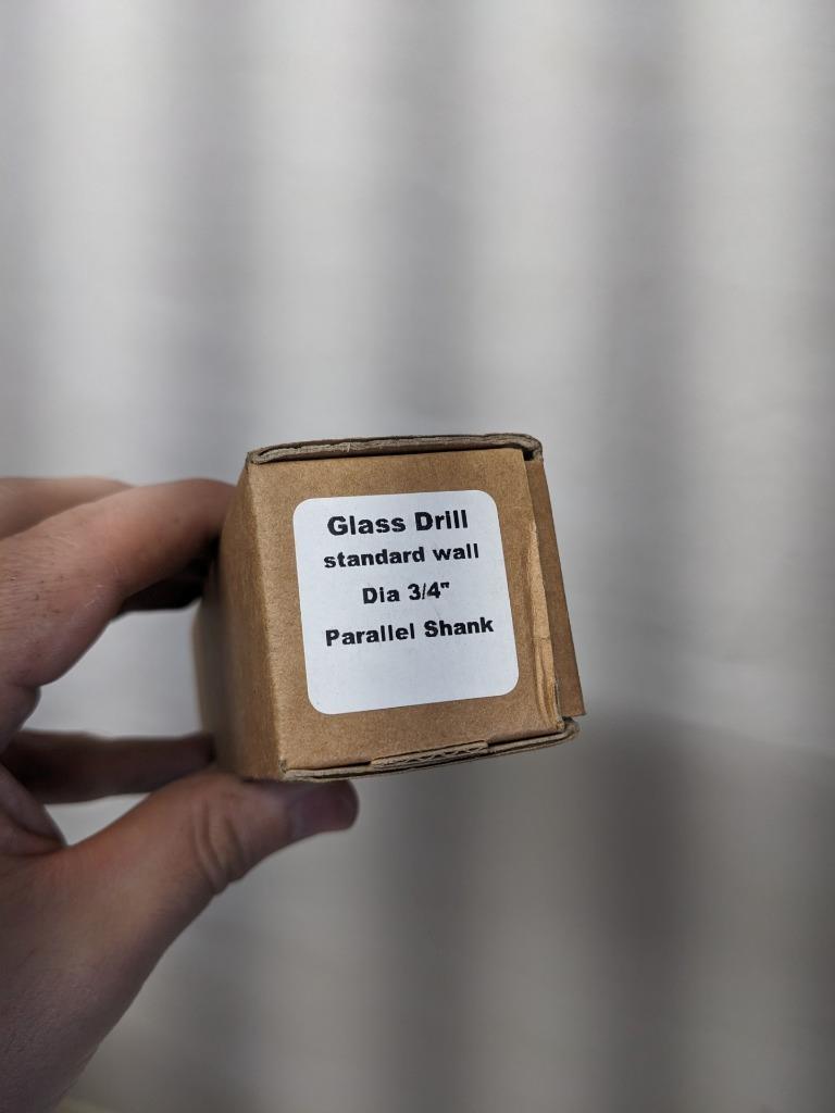 CRL DCD34 331747 3/4" DCD SERIES ELECTRO-FORMED DIAMOND DRILL NEW D0