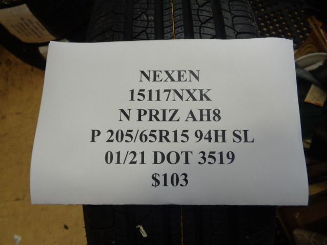 4 NEXEN N PRIZ AH8 P 205 65 15 94H SL ALL SEASON TIRES 15117NXK BQ4