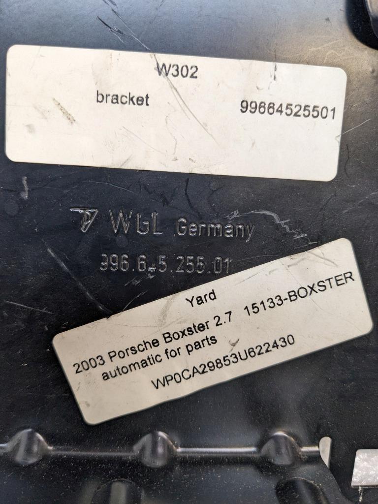 PORSCHE 99664525501 STEREO AMPLIFIER BRACKET FOR PORSCHE BOXSTER NEW R24T4