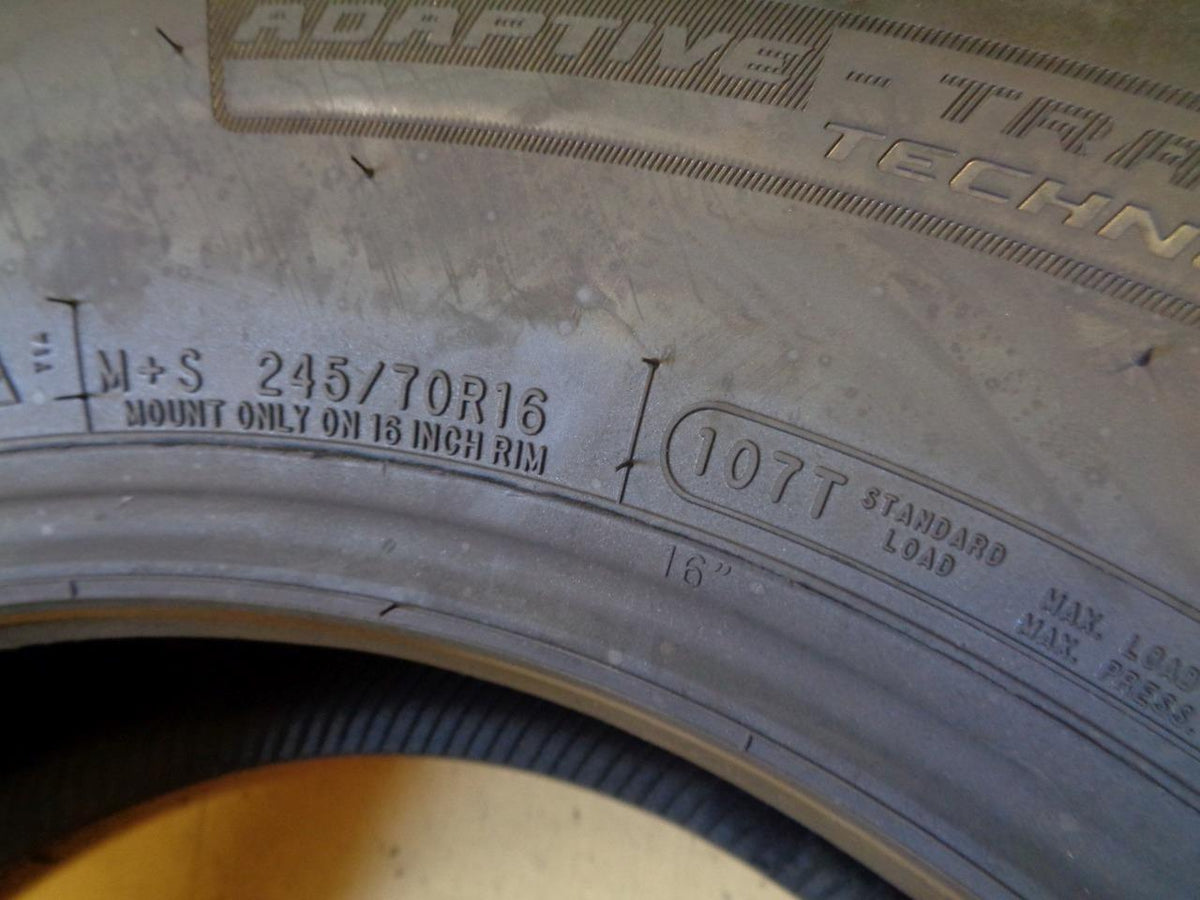COOPER DISCOVERER AT3 4S P 245 70 16 107S SL TIRE 90000046774 BQ4